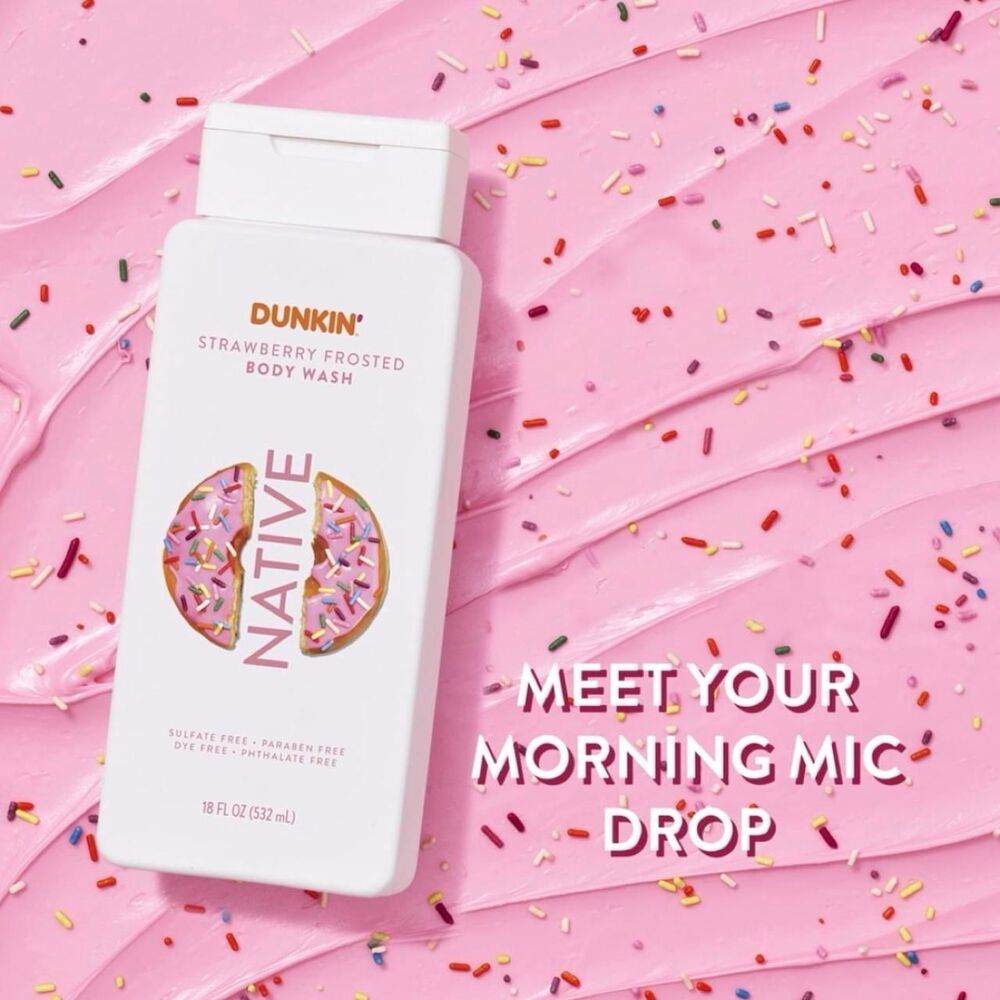 Native x Celavi Strawberry Frosted Body Wash
